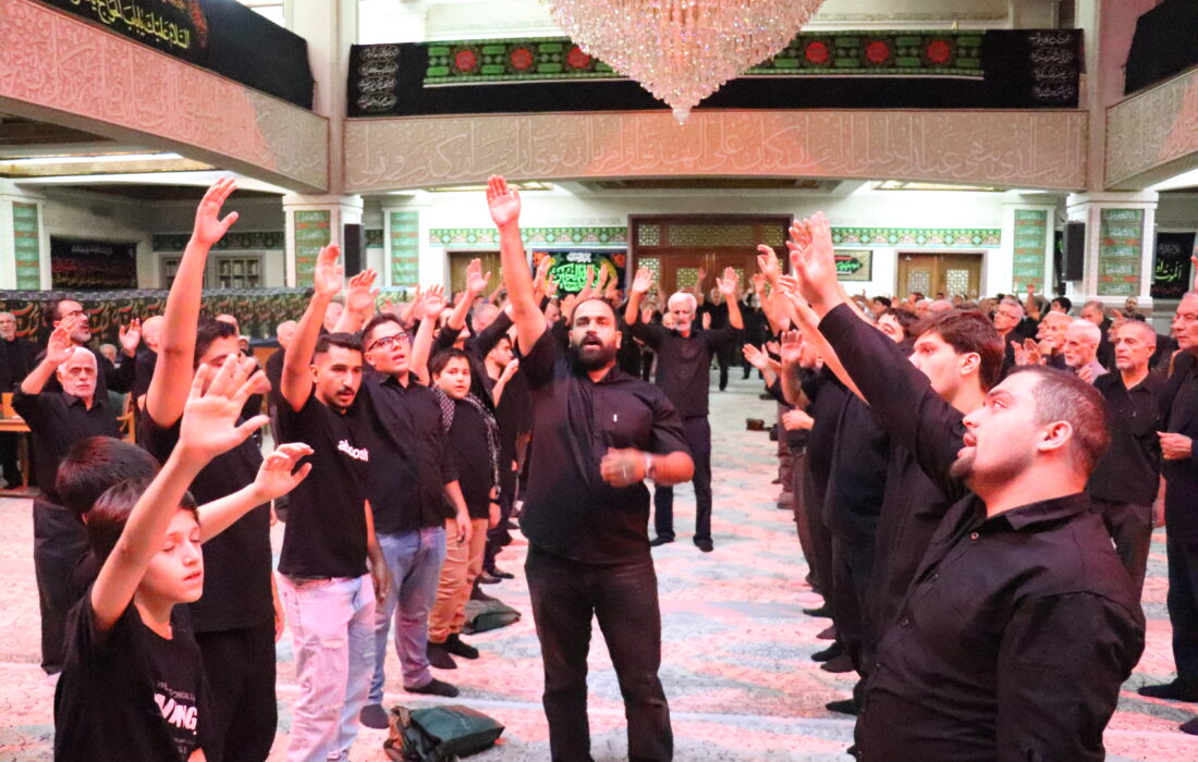 مراسم عزاداری شب پنجم محرم ۱۴۰۴