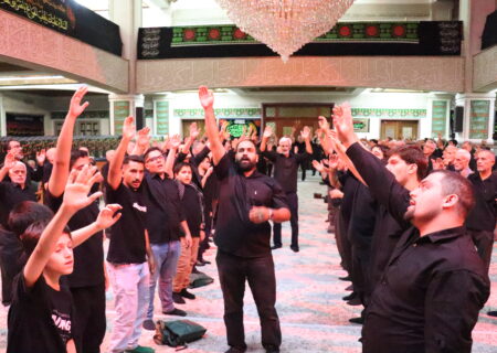 مراسم عزاداری شب پنجم محرم ۱۴۰۴