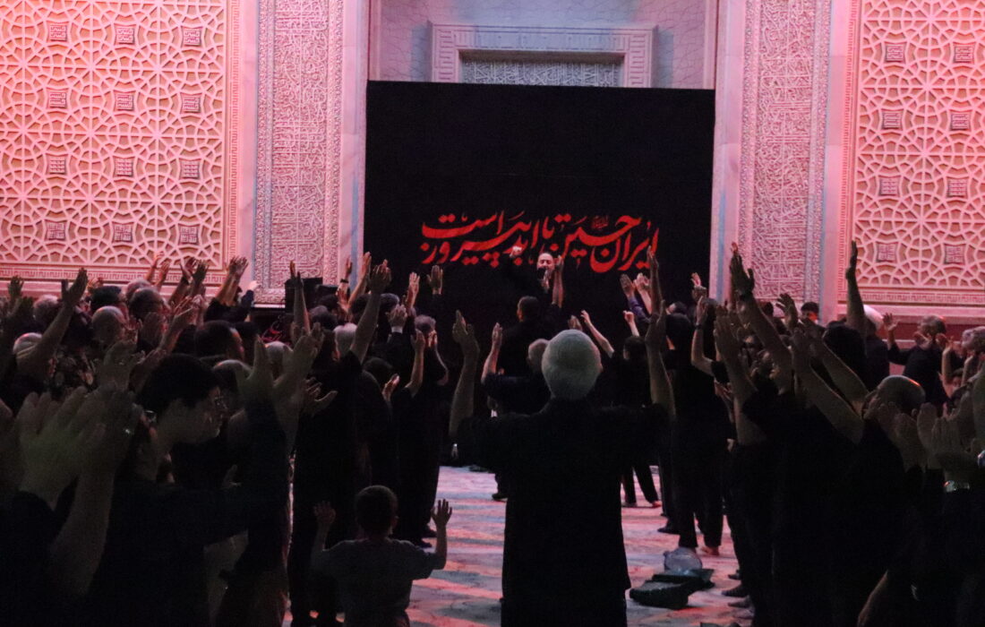 مراسم عزاداری شب نهم محرم ۱۴۰۴
