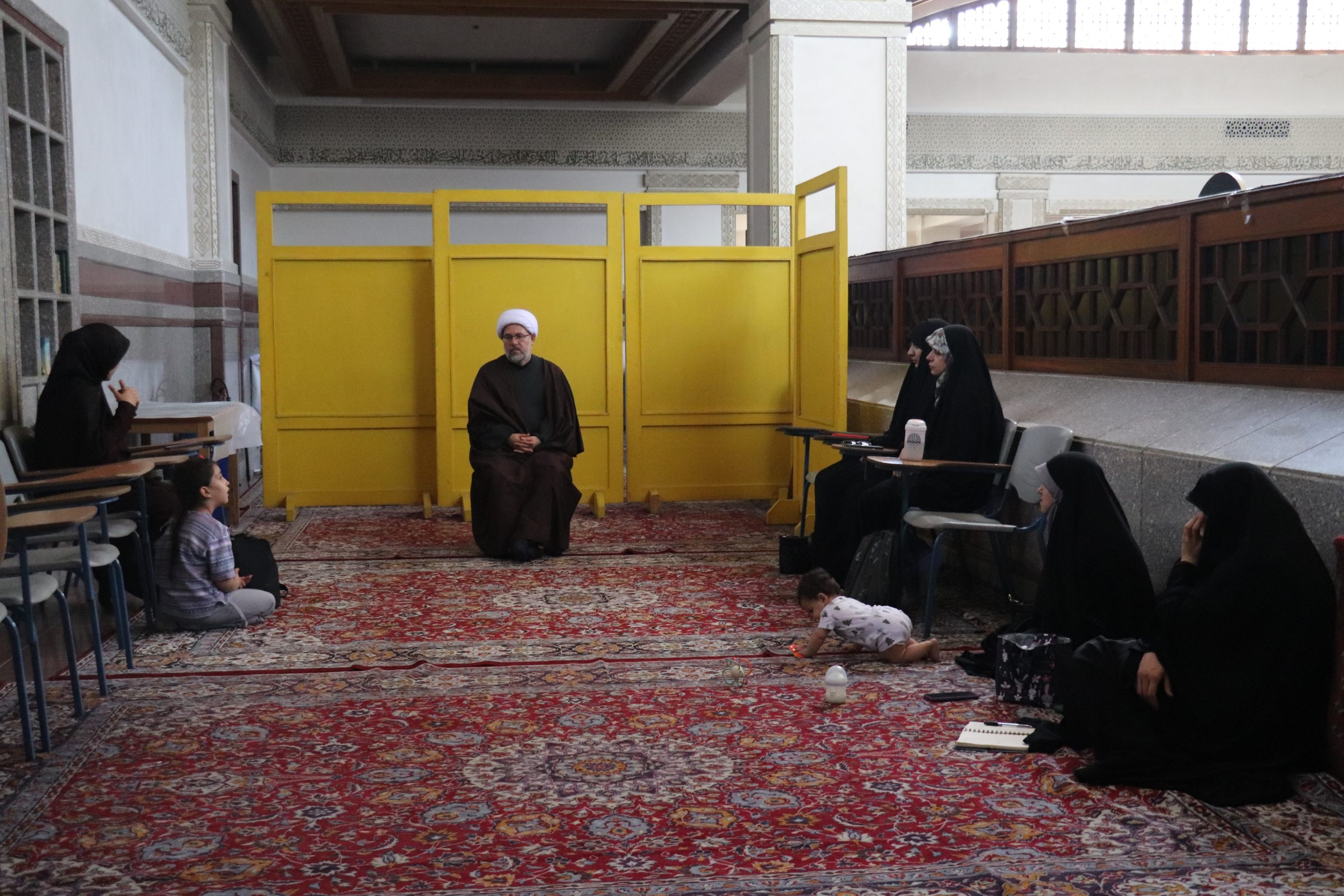 جلسه معاون فرهنگی مسجد با واحد خواهران